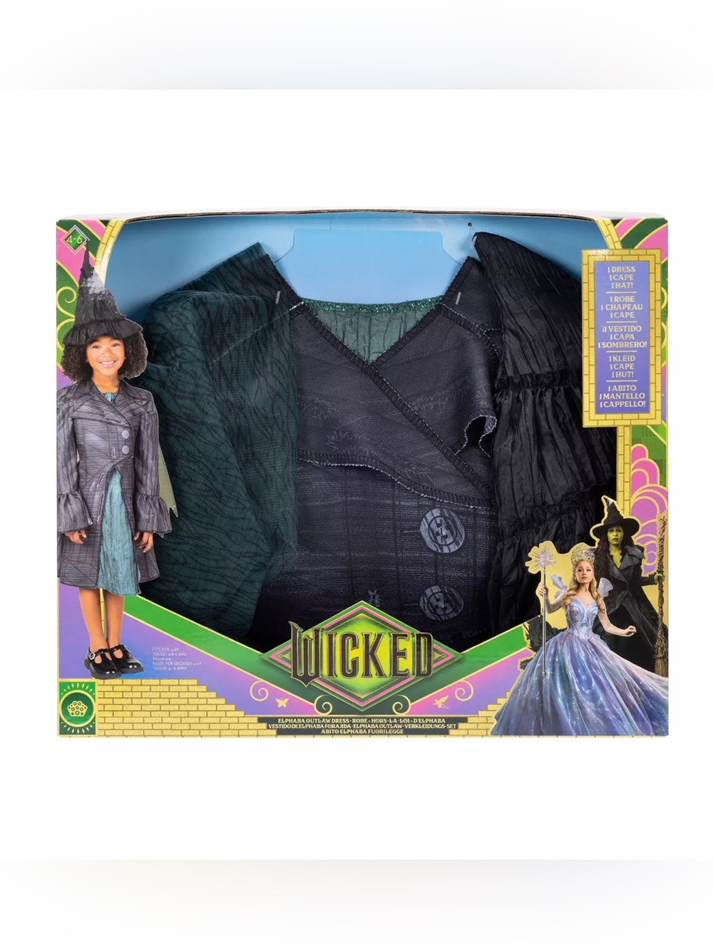 Wicked Deluxe Elphaba Outlaw Outfit